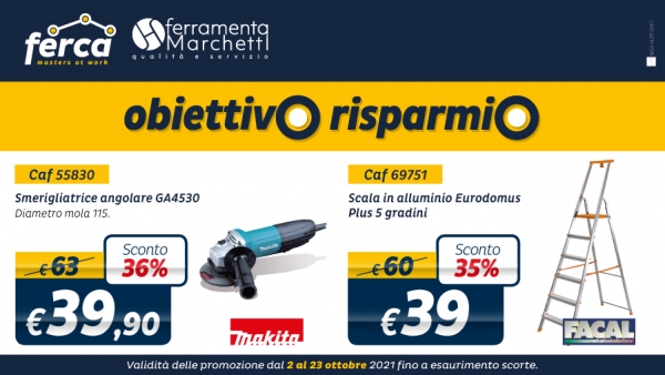 Volantino Offerte Ottobre 2021 - Valide dal 2 al 23 ottobre 2021